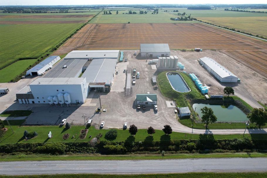Cottam arial photo